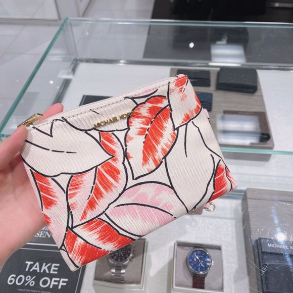 MK Theodora Small Zip Trunk Leather Crossbody Bag - Picture 8 of 10